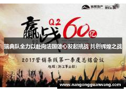 瑞典队全力以赴向法国雄心发起挑战 共创辉煌之战