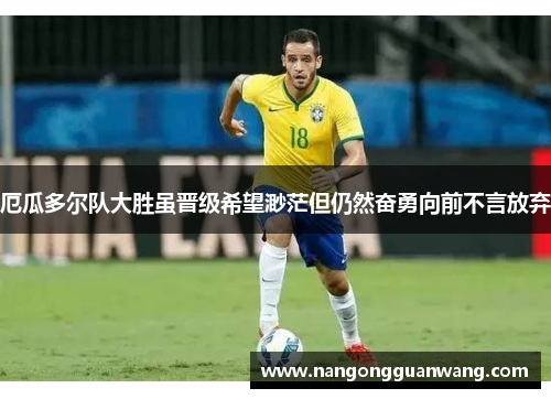 厄瓜多尔队大胜虽晋级希望渺茫但仍然奋勇向前不言放弃