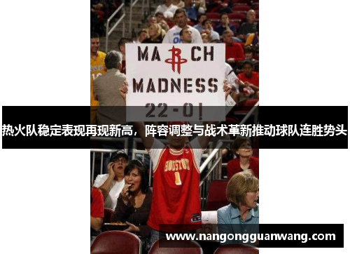 热火队稳定表现再现新高，阵容调整与战术革新推动球队连胜势头